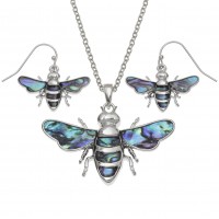 Bee Pendant / Earring Set