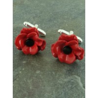 Poppy Cufflink Poppy Cufflink
