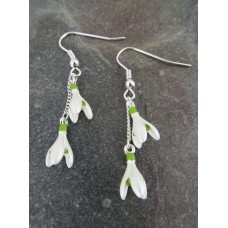 Snowdrop Hook Earrings Snowdrop Hook Earrings