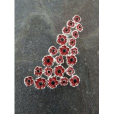 Falling Poppy Brooch Falling Poppy Brooch